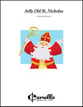 Jolly Old Saint Nicholas TTBB choral sheet music cover